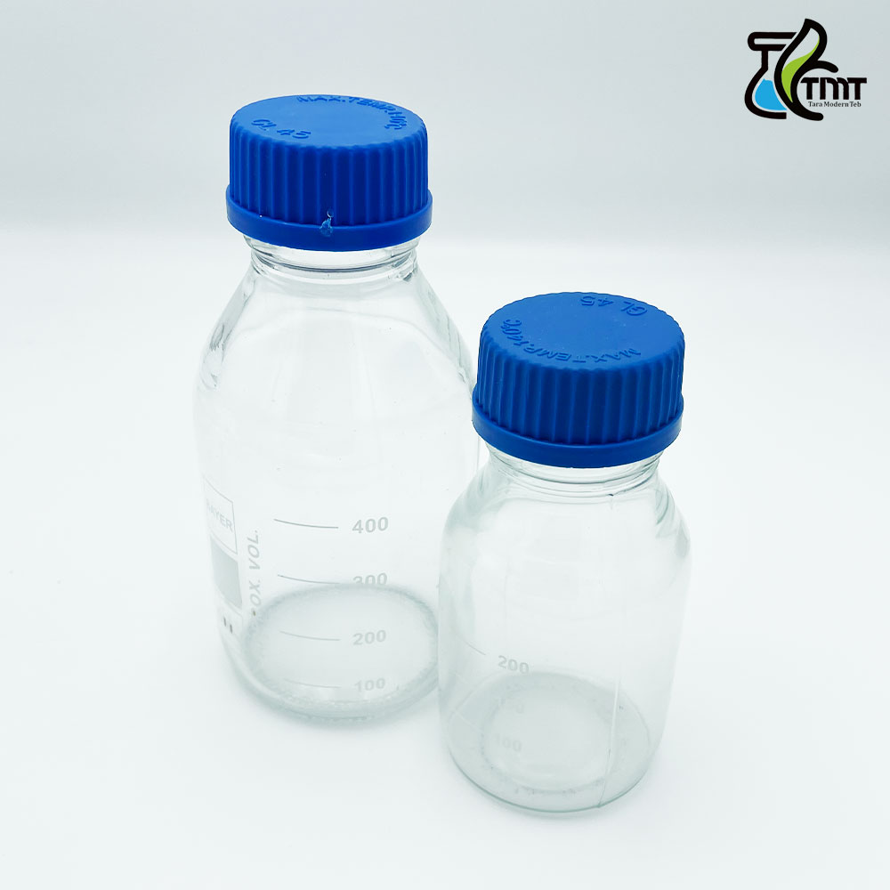 شیشه درب آبی
